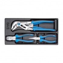 GEDORE Pliers set in 1/3 ES ES tool module (6614650), 1500 ES-145