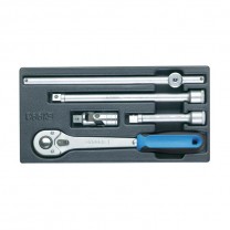 GEDORE Accessories for socket wrenches 1/2" in 1/3 ES tool module (6626740), 1500 ES-1993 T