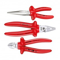 GEDORE VDE Pliers set with VDE dipped insulation 3 pcs (6708120), VDE S 8003