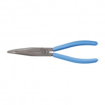 GEDORE Bent nose telephone pliers 160 mm dip-insulated (6711180), 8132 AB 160 TL