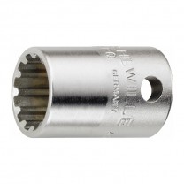 Stahlwille 02011016 Spline-Drive-Socket 45aSP 16 - 1/2
