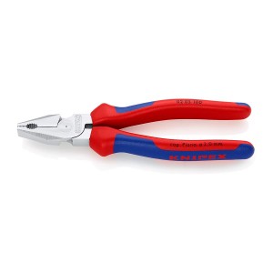 KNIPEX 02 05 High leverage combination pliers, 180 - 225 mm