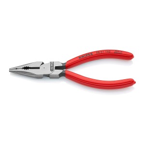 KNIPEX 08 21 145 Needle-Nose Combination Pliers, 145 mm