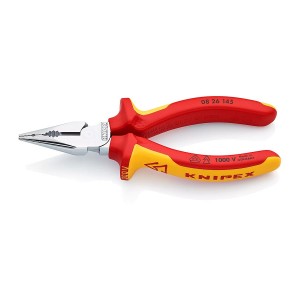 KNIPEX 08 26 145 VDE Needle-Nose Pliers, 145 mm
