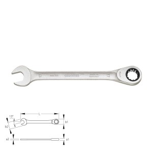 GEDORE Combination ratchet spanner 7 R, sw 8 - 36 mm