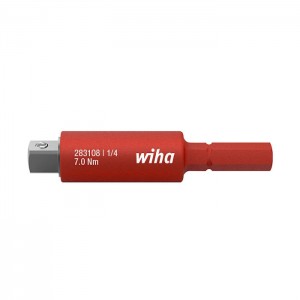 Wiha slimVario® electric adapter for 1/4" nut driver (43139) 6 mm