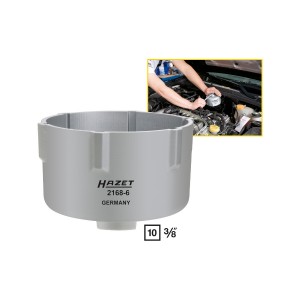 HAZET 2168-6 Kraftstoff-Filter-Schlüssel, ø 117.5 mm