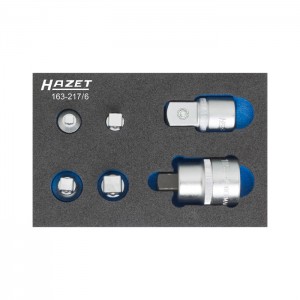 HAZET 163-217/6 Adapter-Set, 6pcs.