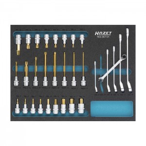 HAZET 163-367/31 Screwdriver socket set, 31pcs.
