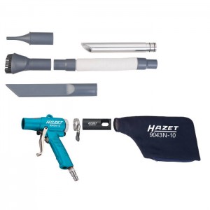 HAZET 9043N-10 Air blow and suction gun, switchable