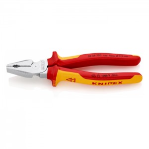 KNIPEX 02 06 200 High leverage combination pliers, 200 mm