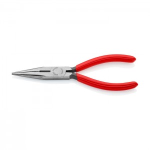 KNIPEX 25 01 160 SB Flachrundzange mit Schneide, 160 mm