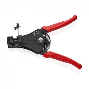KNIPEX 12 11 180 Insulation Stripper with adapted blades, 180 mm