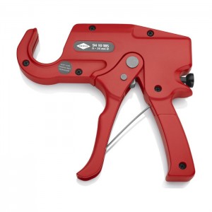 KNIPEX 94 10 185 Pipe Cutter for plastic pipes, 185 mm