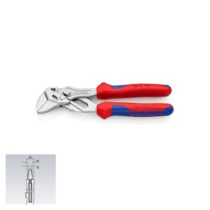KNIPEX 86 05 150 SB Mini Pliers wrench, 150.0 mm
