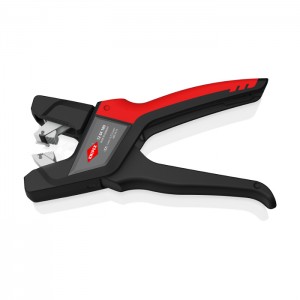 KNIPEX 12 64 180 Automatische Flachkabel-Abisolierzange, 180 mm