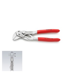 KNIPEX 86 03 125 SB Mini pliers wrench, 125.0 mm