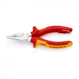 KNIPEX 08 26 145 T BK VDE Spitzkombizange, 145 mm