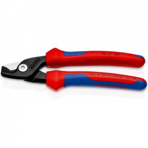 KNIPEX 95 12 160 SB Cable shears StepCut, 160 mm