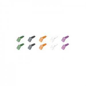 KNIPEX 00 61 10 C V02 ColorCode Clips, 10pcs