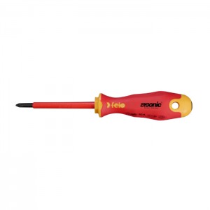 Felo 41410290 VDE Screwdriver PH 414, size PH1 x 80 mm