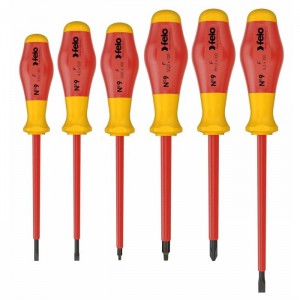 Felo 91396298 VDE Screwdriver Set, 6pcs