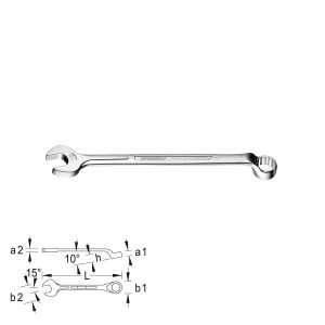 GEDORE Combination spanner 1 B, size 5 - 80 mm