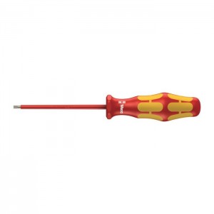 Wera 05006100001 VDE-Screwdriver slotted 160 i, size 0.4 x 2.0 x 80.0 mm