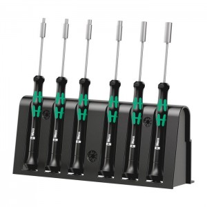 Wera 2069/6 Screwdriver set and rack for electronic applications (05118158001)