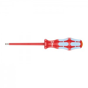 Wera 3160 i VDE Insulated Screwdriver for slotted screws, stainless (05022731001)