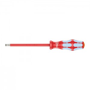 Wera 3160 i VDE Insulated Screwdriver for slotted screws, stainless (05022732001)