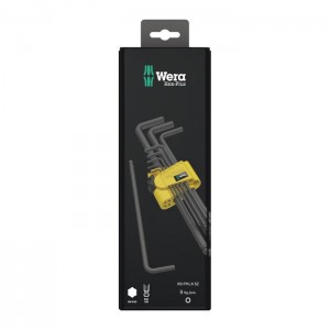 Wera 950/9 Hex-Plus Imperial 1 SB L-key set, imperial, BlackLaser (05133180001)