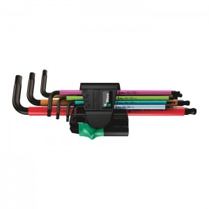 Wera 950/7 Hex-Plus Multicolour Magnet 1 L-key set, metric, BlackLaser (05022534001)