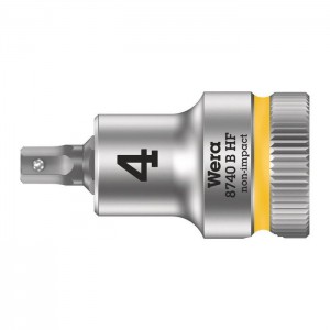Wera 8740 B HF Zyklop bit socket with holding function, 3/8“ drive (05003031001)