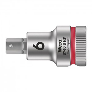 Wera 8740 B HF Zyklop bit socket with holding function, 3/8“ drive (05003035001)