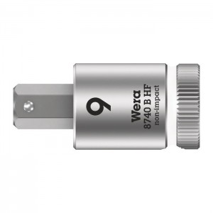 Wera 8740 B HF Zyklop bit socket with holding function, 3/8“ drive (05003041001)