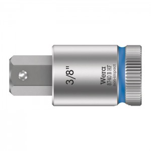 Wera 8740 B HF Zyklop bit socket with holding function, 3/8“ drive (05003093001)