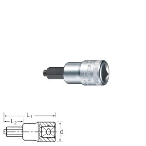 Stahlwille Screwdriver socket 54IC, size 5 - 14 mm