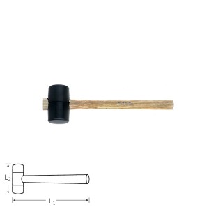 Stahlwille Rubber composition hammer 10940, ø 55 - 90 mm
