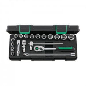 Stahlwille 96021180 Socket Set 45/14/5I QR, 19pcs