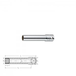 Stahlwille Spline-Drive sockets long 40AL SP, size 7/32 - 5/16