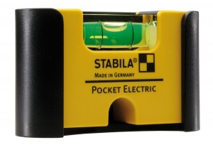 STABILA 18115 MPPocketElectric Pocket Electric spirit level, 7 cm, with belt clip