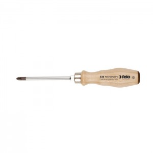 Felo Screwdriver with wooden handle 00033630590