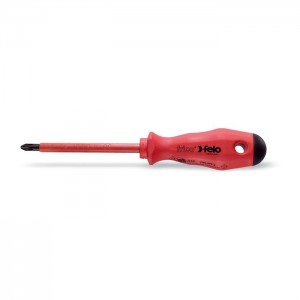 Felo 51410290 Screwdriver VDE, with 2-component handle