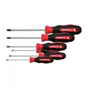 GEDORE-RED 2C-handle-screwdriver set T10-40 6pcs (3301272)