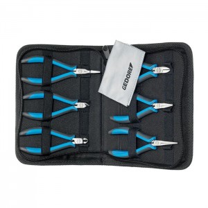 GEDORE Electronic pliers set, 6 pieces (1955551), S 8305 ESD