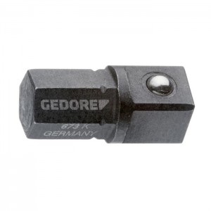 GEDORE Socket holder, short 1/4"-1/4" (2000245), 673 K