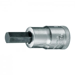 GEDORE Screwdriver bit socket 1/2" in-hex 10 mm (6153740), IN 19 10