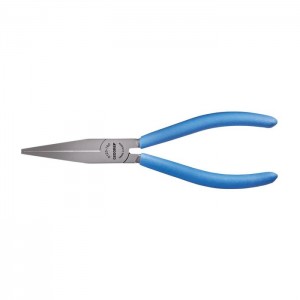 GEDORE Flat nose pliers 160 mm dip-insulated (6710370), 8120-160 TL