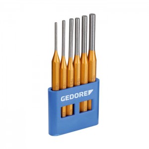 GEDORE Pin punch set 6 pcs in plastic holder (8757670)